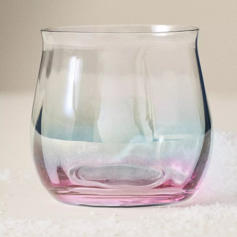 Anthropologie New York City Ballet Stemless Wine Glasses, Set of 4